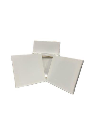 Moranka Tuval&Boya Moranka 6'Lı 30X30 Tuval Çift Astarlı Arkadan Zımbalı Tuval