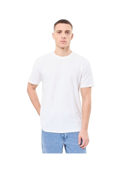 Quiksilver Quıksılver Snow Whıte Slub Roundneck Erkek T-shırt Eqykt04377-wbk0 Beyaz