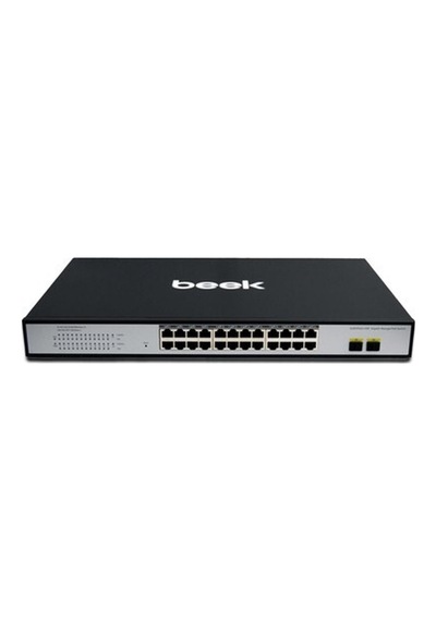 24 Ports 10/100/1000mbps Managed Poeswitch With 2 Gigabit Sfp