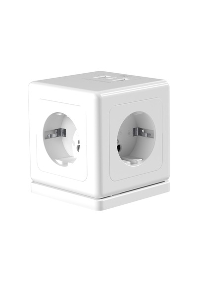 Hepsi S-lınk Prz04 4 Soket Akım Korumalı Priz 1x Type-c 2xusb 5v 2mt Kablo 306 Joule Küp Tasarım Beyaz 1923 Najma