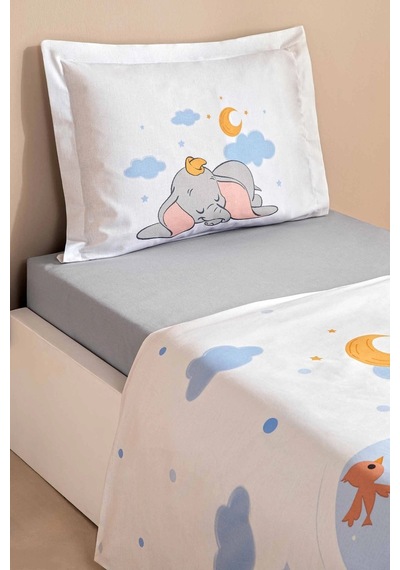 Özdilek Ranforce Lisanslı Bebek Beşik Nev.takımı-dumbo Dream Mavi