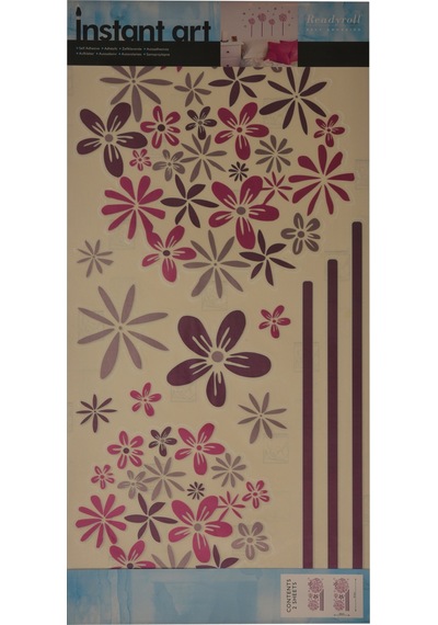 Readyroll Floral Kendinden Yapışkanlı Dekoratif Duvar Süsü N11.264