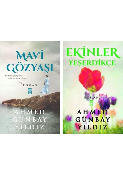 Ahmed Günbay Yıldız Ekinler Yeşerdikçe + Mavi Gözyaşı 2 Kitap