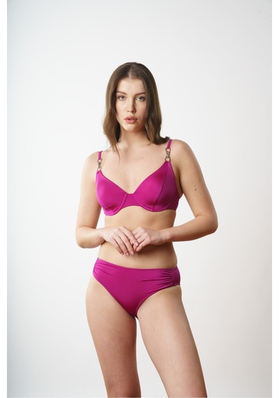Relax Mode Kaplı Bikini Takım Fuşya - B1803r
