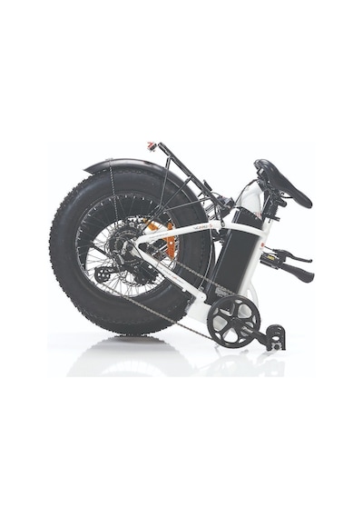 Corelli Truva S 20 Jant Katlanabilir Fat Bike Elektrikli Bisiklet Beyaz Beyaz