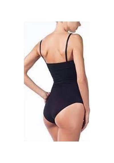 Miss Fit Mıss Fıt 1916 Dikişsiz Ince Askılı Korsajlı Body