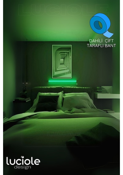 Rgb Led Abajur Aplik Gece Lambası Lambader Renkli Uzaktan Kumandalı Işık - Ledtube1