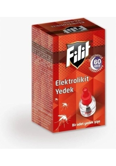 Filit Elektrolikit Yedek Şişe 60 Gece Sivrisinek Karasinek Kovucu