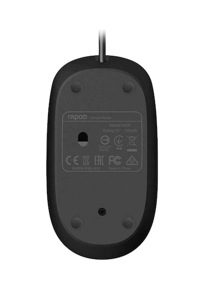 Rapoo N200 1600 DPI USB Mouse