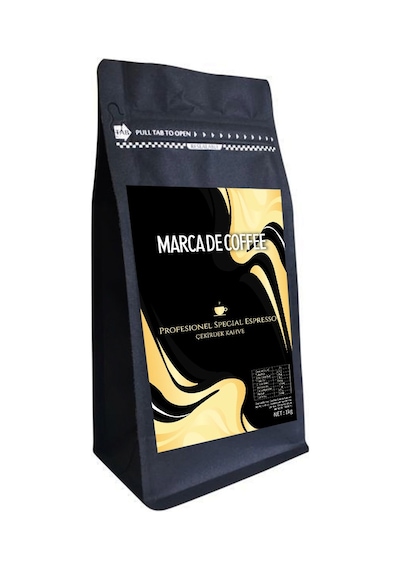Marca De Coffee Profesionel Special Espresso Çekirdek Kahve 1 Kg