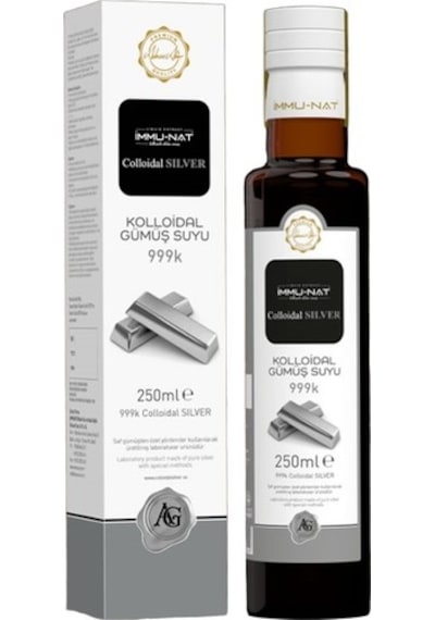 İmmunat Kolloidal Gümüş Suyu 10 Ppm 250 Ml