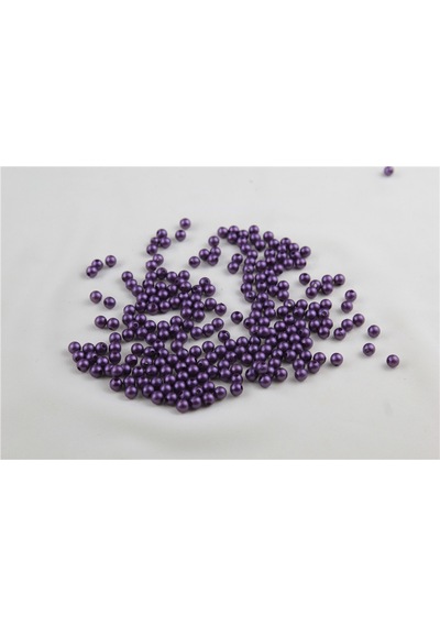 6 Mm Mat Mor İnci Boncuk 30 Gr Kolye, Bileklik, Küpe Ve Takı Yapımı Diğer