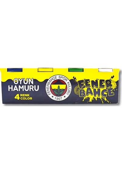 Fenerbahçe Oyun Hamuru 4 Renk 593095 Çok Renkli