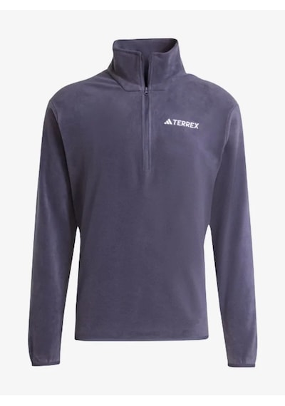 Adidas Jm3123 Multi Essentials 1/2 Zip Fleece Erkek Polar Mor