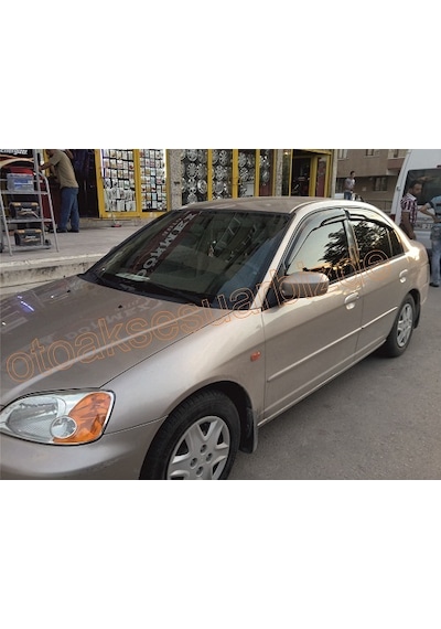 Honda Civic Mügen Cam Rüzgarlığı 2001-2006 Arası 4 Lü Ithal N11.35220