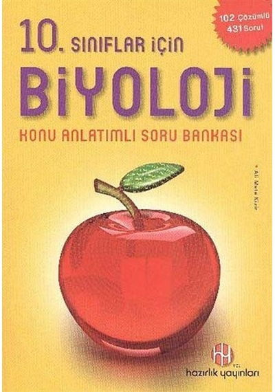 10. Sınıflar İçin Biyoloji Konu Anlatımlı Soru Bankası  -  Mete Kizir  -  Hazırlık Yayınları
