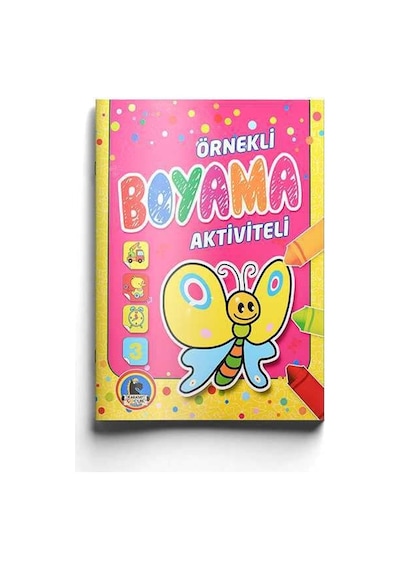 Aktiviteli Örnekli Boyama Kitabı 1 Adet