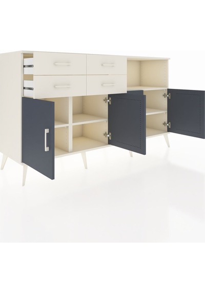 Hyperion Konsol 4 Raflı 4 Çekmeceli 4 Kapaklı 176x44x99 Aytaşı-an Aytaşı-antrasit/aytaşı Hyperion Konsol 4 Raflı 4 Çekmeceli 4 Kapaklı 176x44x99 Aytaşı-an Aytaşı-antrasit/aytaşı