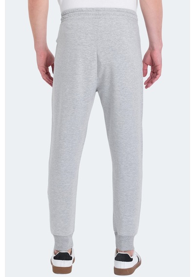 Slazenger Onon In Erkek Fermuar Cepli Gri Eşofman Altı Gri