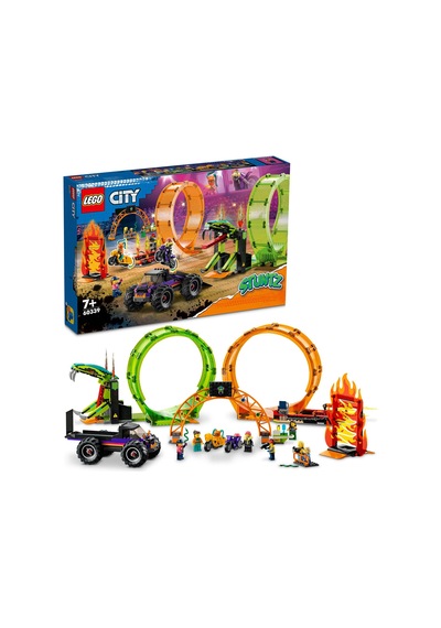 LEGO® City 60339 Çift Çemberli Gösteri Arenası 598 Parça