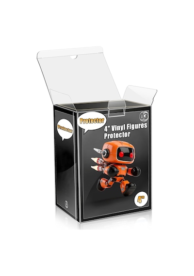 Funko Pop Koruyucu Kılıf: 6 Inç, 0.5mm Kalınlığında