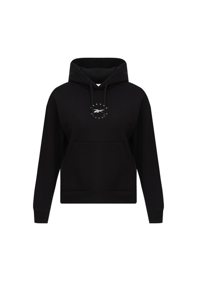 Reebok Q3 Ide Fleece Hoodıe Siyah Kadın Sweatshirt 000000000102036541 Siyah