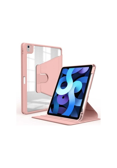 Apple Uyumlu iPad Air 10.9 2022 5.nesil Kılıf Zore Nayn Dönebilen Standlı Kılıf Kapaklı Kılıf