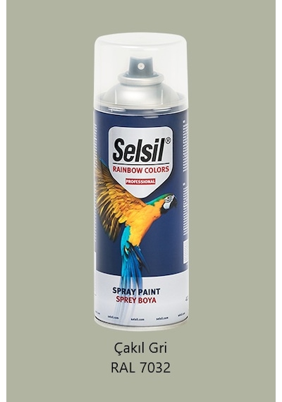 Selsil Sprey Boya 400 ML-Mat Siyah