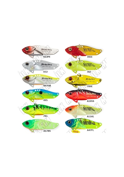 Strike Pro Jg-005 C Cyber Vibe 4,5Cm 9,1Gr Jig (378862967)