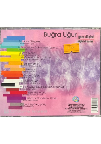 Plak Değildir Cd Dir Cd Buğra Uğur Gece Düşleri Cd