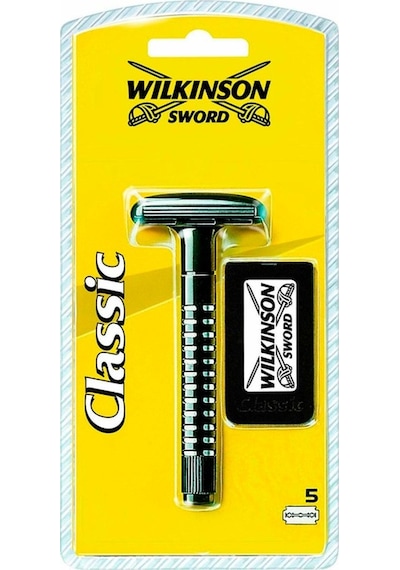 Wilkinson Sword Klasik Tıraş Makinesi + Yedek Başlık 5'li