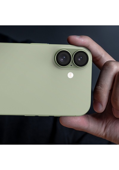 Apple Uyumlu   iPhone 17 Benks Glass Warrior Cam Kamera Lens Koruyucu Açık Yeşil