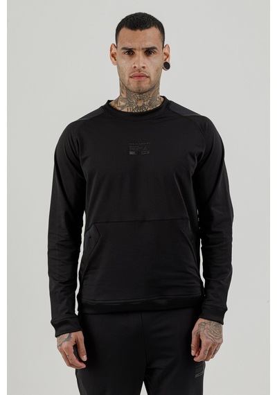 Airlife Stronger High Rsi 5 7 Sıfır Yaka Erkek Sweatshirt Siyah