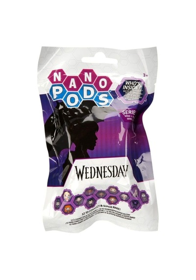 402788 Wednesday Nano Kapsül Figür Sürpriz Paket -sunman