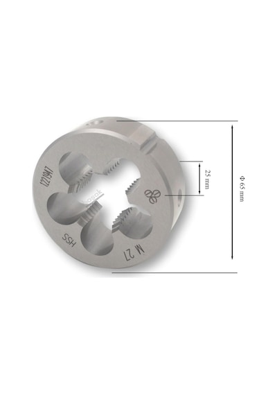 Mte M27 X 3 Pafta Normal Vidalı Hss Dın 223/b
