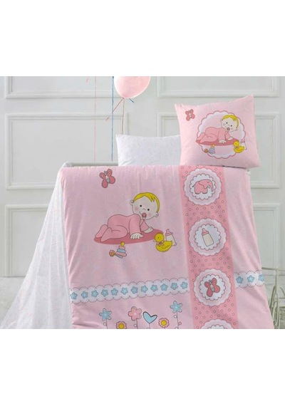 Taç Kristal Happy Baby Nevresim Takımı