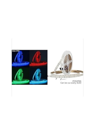120 Ledli Rgb Sık Ledli Rgb Şerit Led 12V (5 Metre)