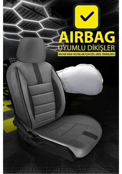 Volkswagen Jetta 1.2 Tsi Bmt 105 Comfortline Dsg 2016 Uyumlu Tay Tüyü Serisi Füme Oto Kılıfı Tam Set