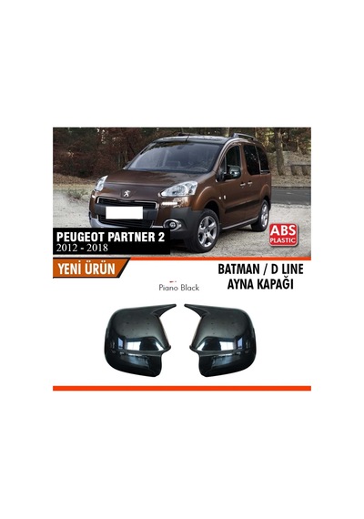 Peugeot Partner 2 Batman Ayna Kapağı 2012-2018 Model Arası