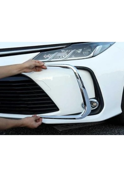 Toyota Corolla Uyumlu Krom Sis Çerçeve 2 Prç P.çelik 2019 Üzeri