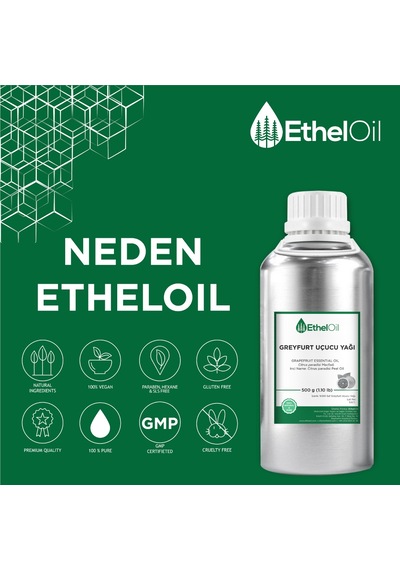 Etheloil Greyfurt Uçucu Yağı 500 G