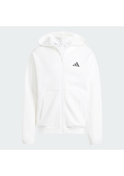 Adidas Future Icons Small Logo Full-zip Erkek Sweatshirt C-adıjd4944e50a00 Beyaz