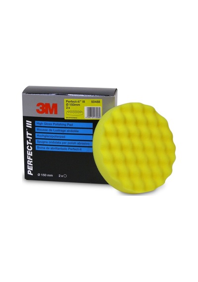 3m 50488 Sarı İnce Pasta Süngeri 150 Mm - 1 Adet