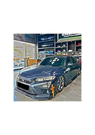 Kit Garaj Honda Civic Fe 2022 Body Kit Seti Plastik Boyasız