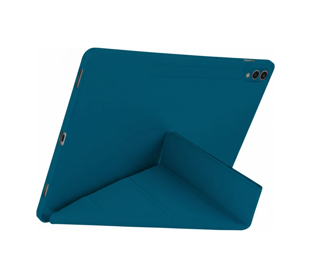 Samsung Galaxy Tab S9 Fe / S10 Fe 10.9'' Uyumlu Kılıf Kalem Bölmeli Uyku Modlu Arkası Silikon Kapak