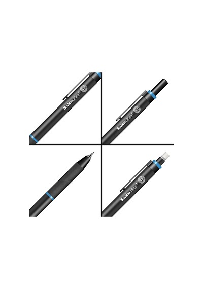 Scrikss Ofis Twist Versatil 0.5 Mm Mavi Genel