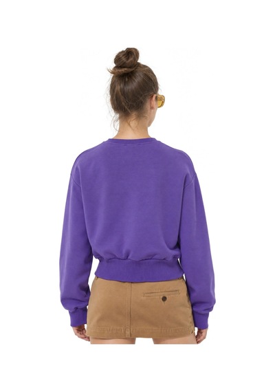 Hiccup Busem Kadın Pamuk Karışımlı Sweatshirt Mor