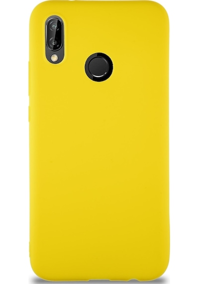 Huawei P20 Lite Kilif Soft Premier Renkli Silikon Kapak 490227897