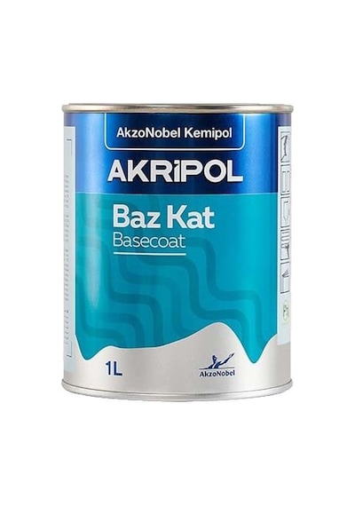 AkzoNobel Akripol Bazkat OPEL 177 TEKNİK GRİ Akrilik Sonkat Oto B