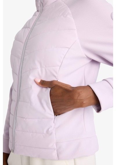 Defacto Defactofit Su Geçirmez Slim Fit Dar Kesim Dik Yaka İçi Polarlı Şişme Mont E9257ax25aupr77 Mor